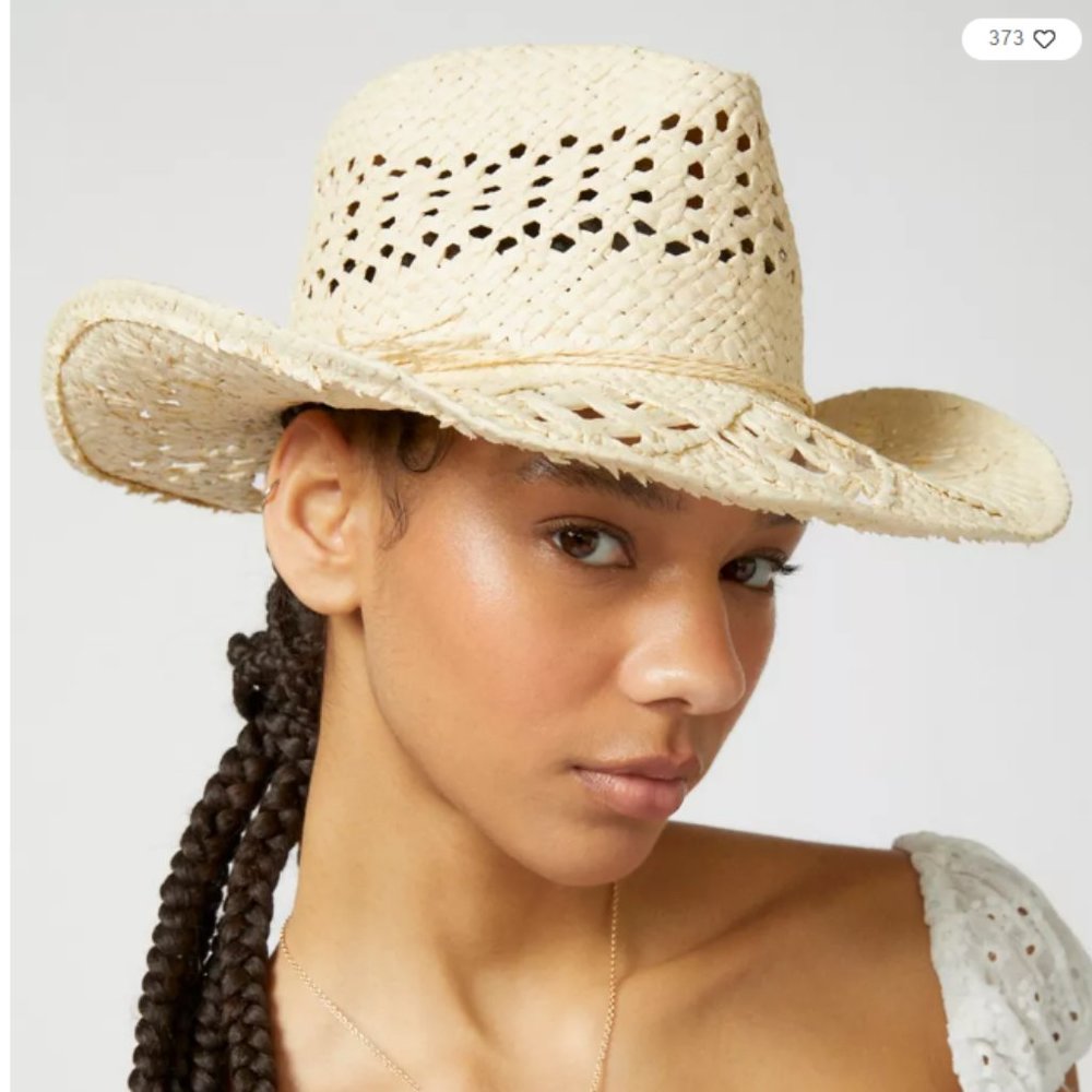 Janae Straw Cowboy Hat